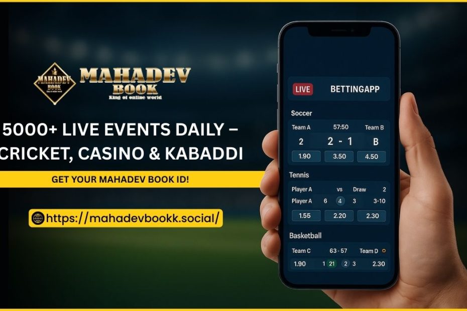 5000+ Live Events Daily – Cricket, Casino & Kabaddi