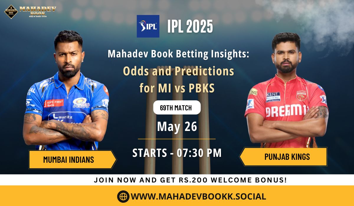 Get MI vs PBKS IPL 2025 betting insights