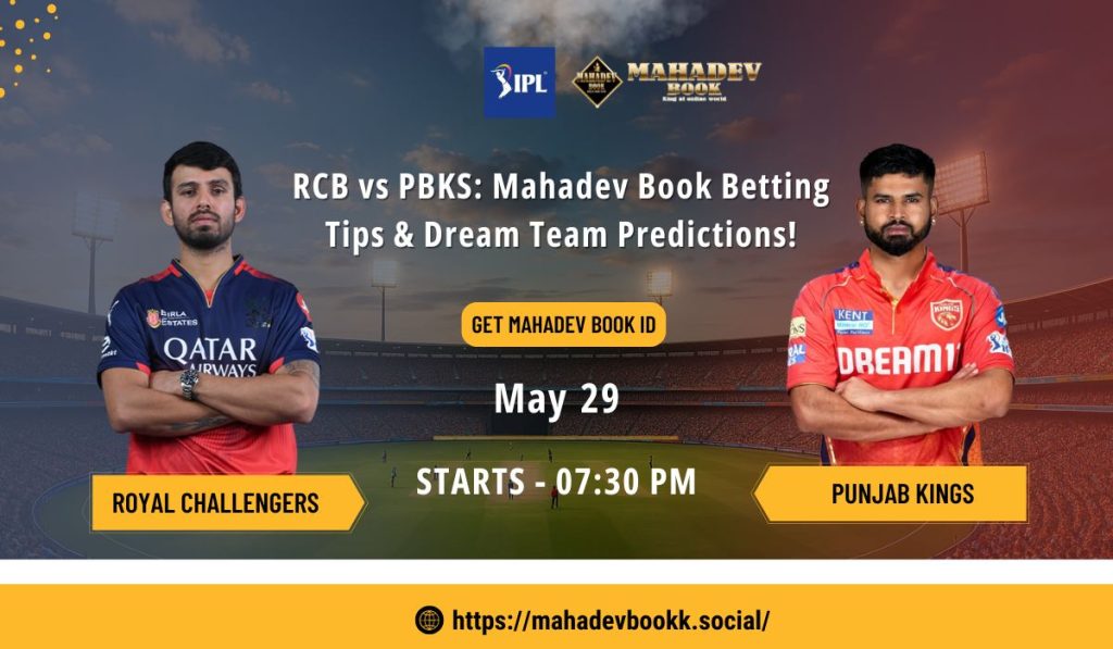 RCB vs PBKS Mahadev Book Betting